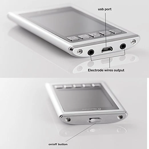 Tens Unit Muscle Stimulator EMS 12 Massage Modes Full Body Back Pain Relief(SILVER) - Image 3