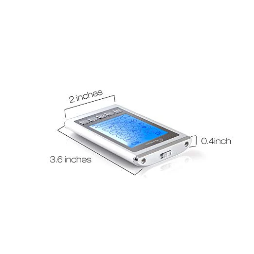 Tens Unit Muscle Stimulator EMS 12 Massage Modes Full Body Back Pain Relief(SILVER) - Image 7