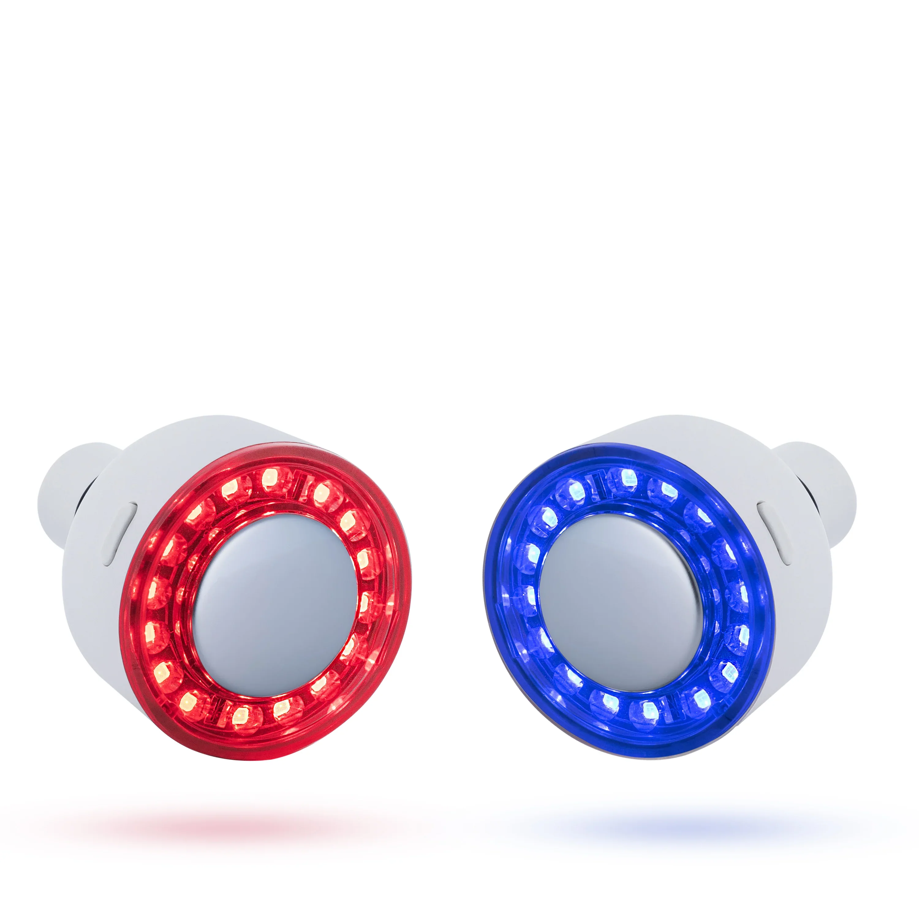 Massager Gun Massage Heads Attachment Red Blue Light Heating Therapy - Image 3