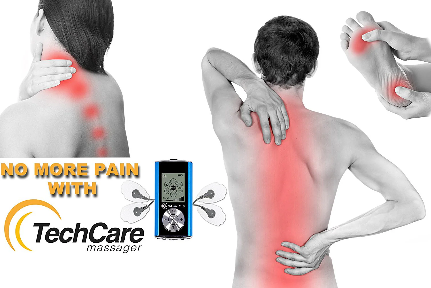 TechCare Mini Massager Tens Unit - Image 26